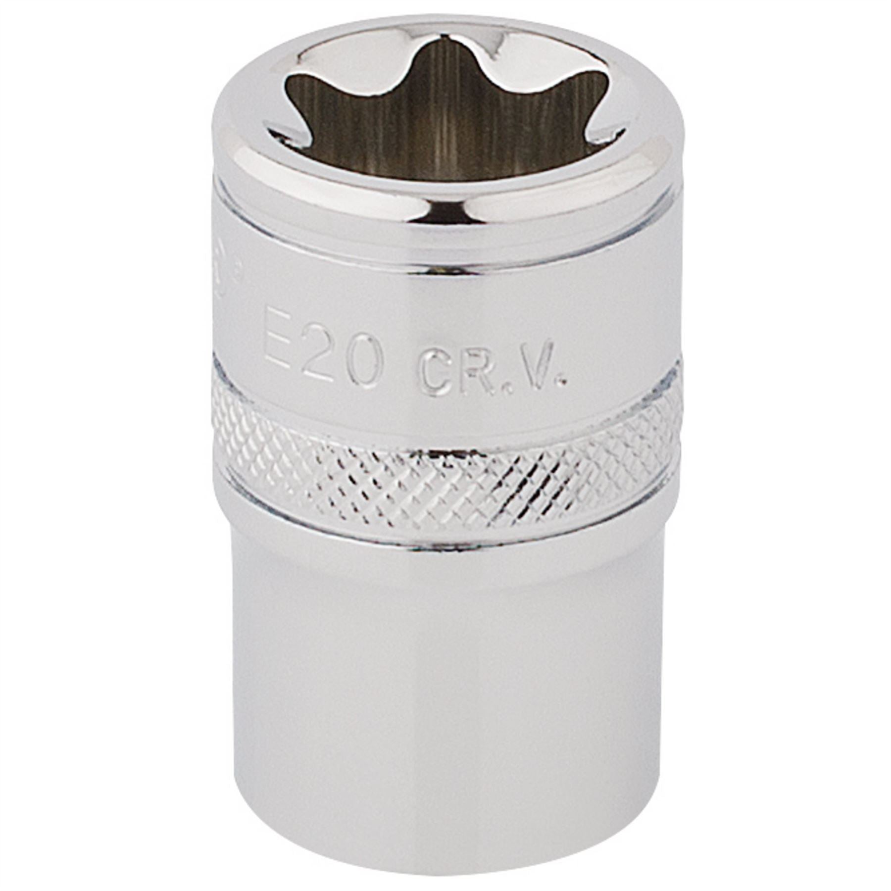 Draper 34345 TX-STAR® Socket 1/2" Sq. Dr. E20 Draper
