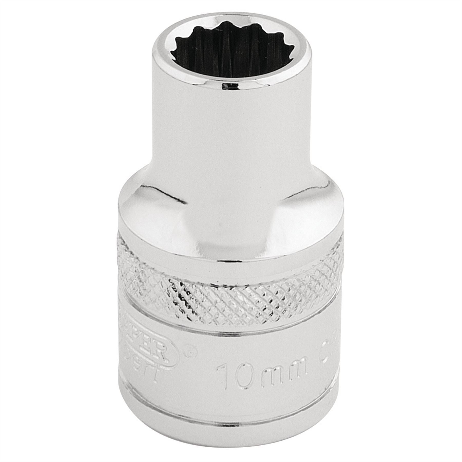 Draper 33093 HI-TORQ® 12 Point Socket 1/2" Sq. Dr. 10mm Draper