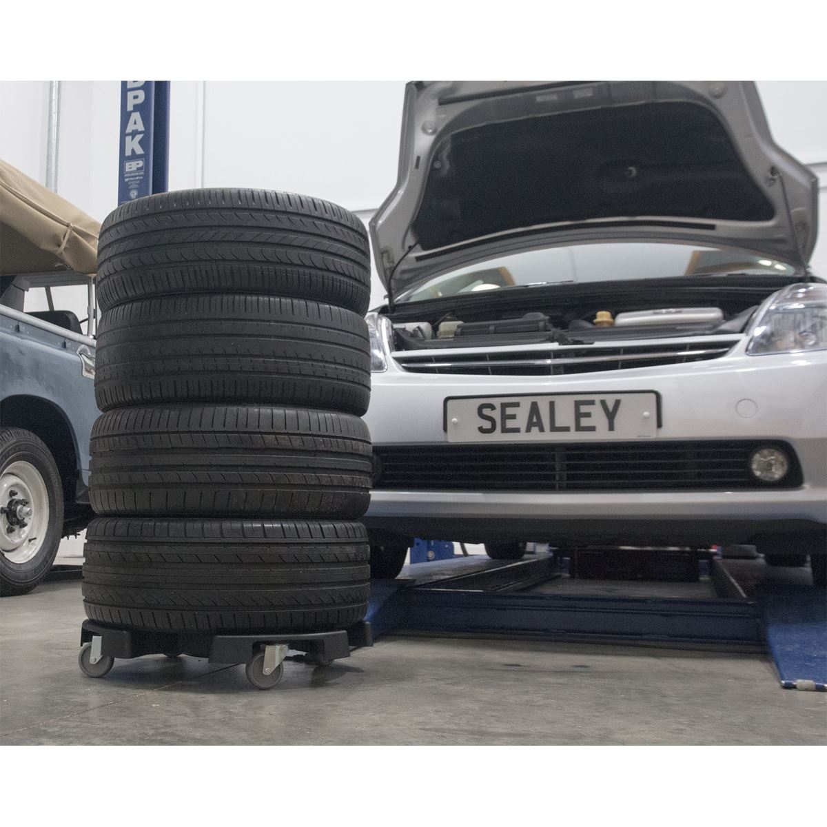 Sealey STR006 Tyre Storage/Transport Dolly Sealey