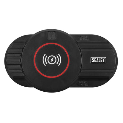 Sealey WCB3 Wireless Charging Base Single 5V⎓1A Sealey