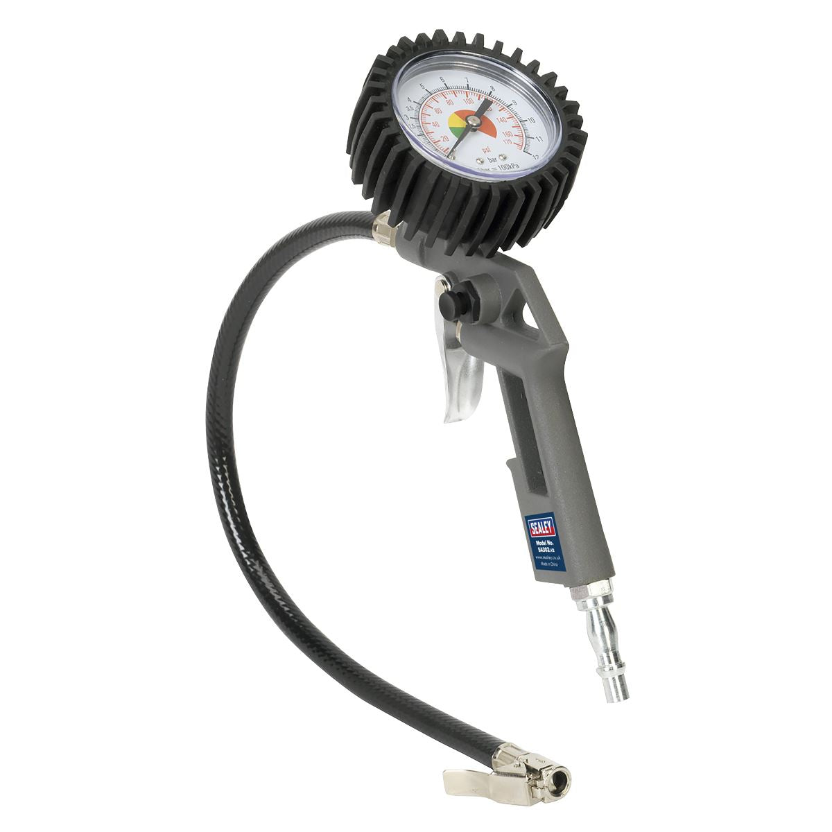 Sealey SA302 Tyre Inflator with Gauge Sealey