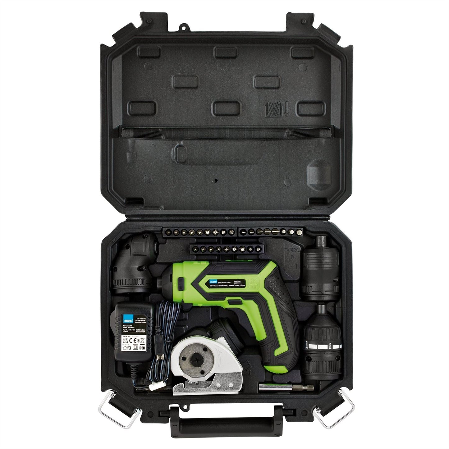 Draper 19403 Storm Force® 4V Multifunction Screwdriver and Cutting Tool 1/4" Hex Draper