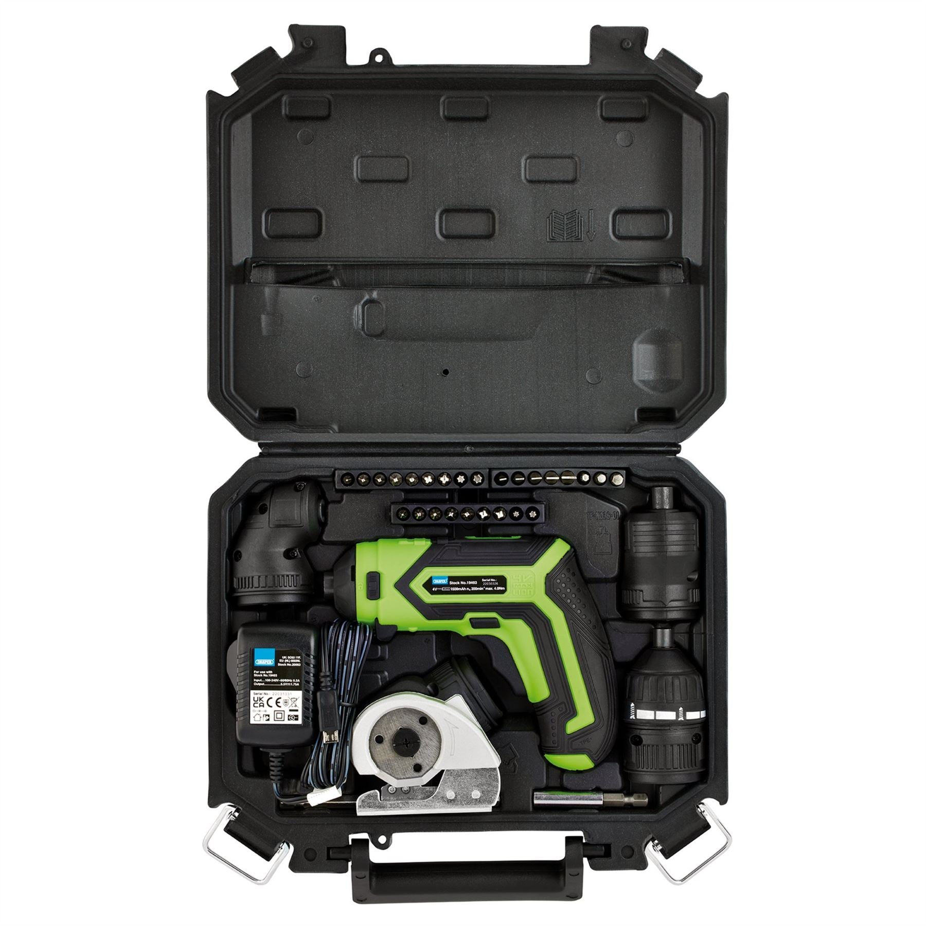 Draper 19403 Storm Force® 4V Multifunction Screwdriver and Cutting Tool 1/4" Hex Draper