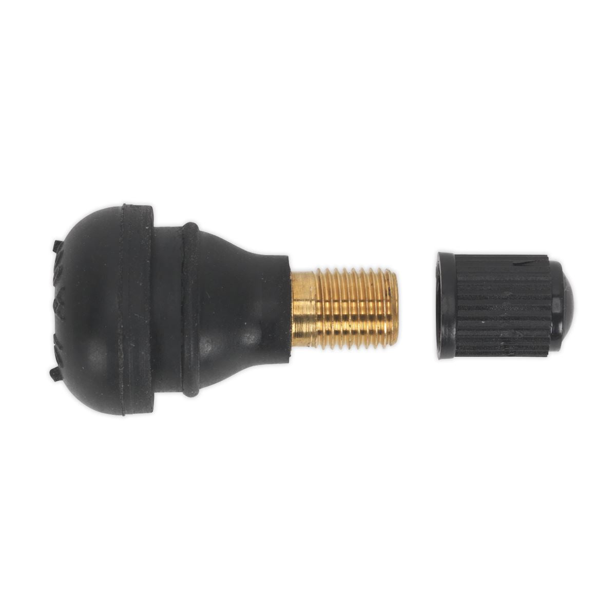 Sealey TV412 Tyre Valve Tubeless Snap-in Type TR412 Pack of 100 Sealey