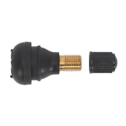 Sealey TV412 Tyre Valve Tubeless Snap-in Type TR412 Pack of 100 Sealey