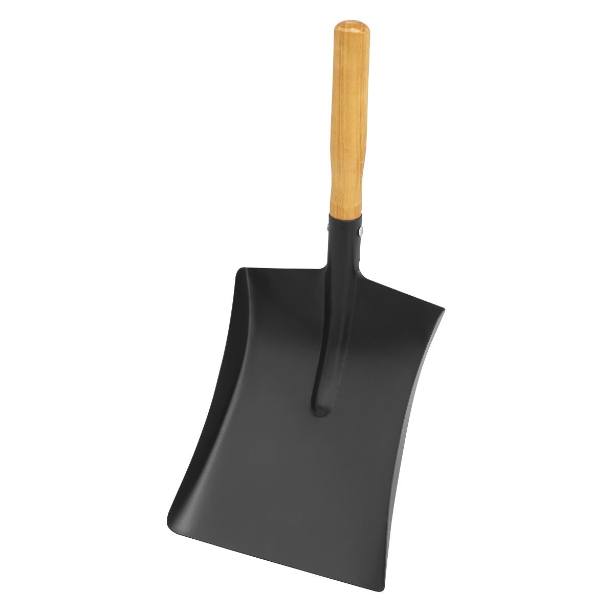 Sealey SS09 Coal shovel 8" with 228mm Wooden Handle Sealey