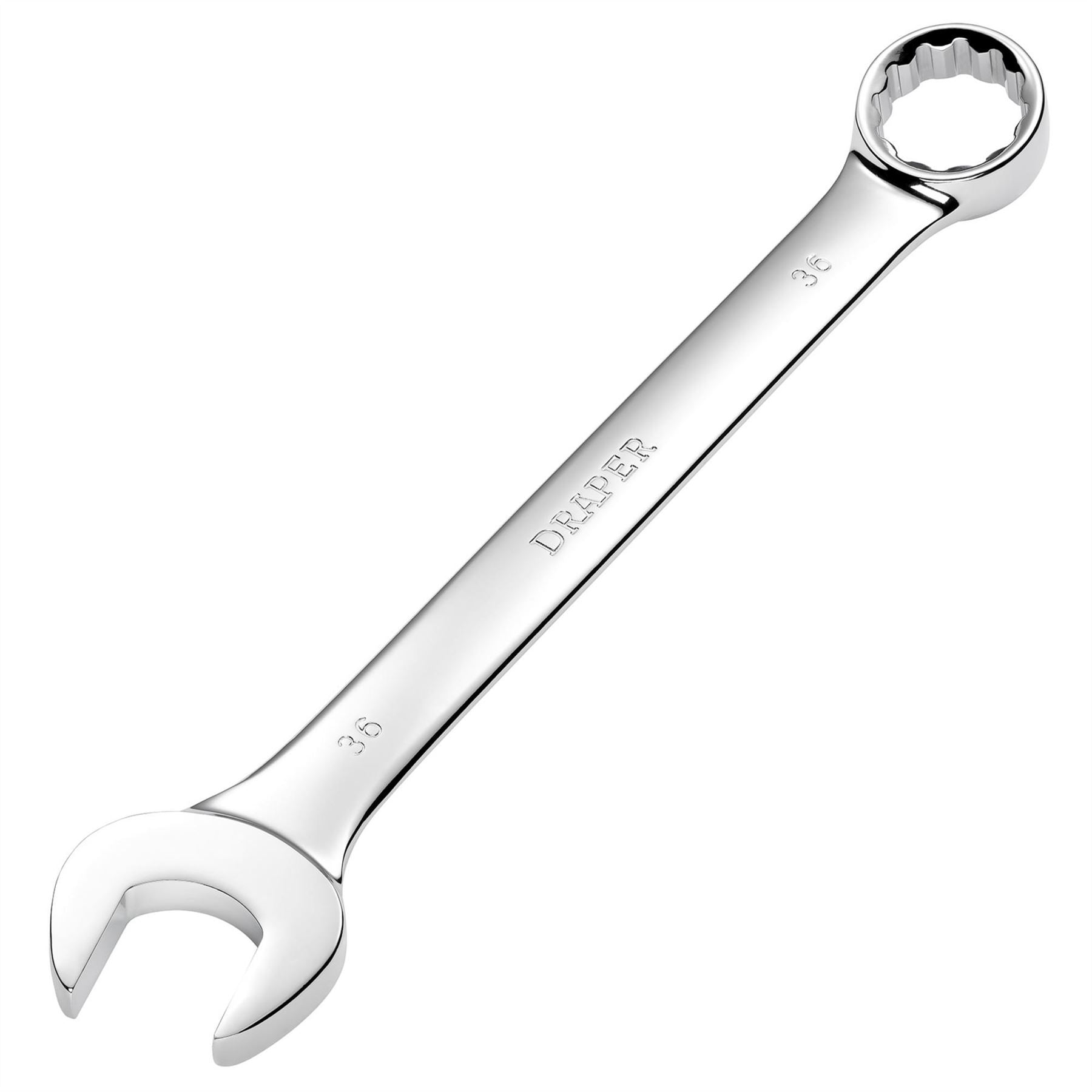 Draper 36956 Heavy Duty Long Pattern Metric Combination Spanner 36mm Draper