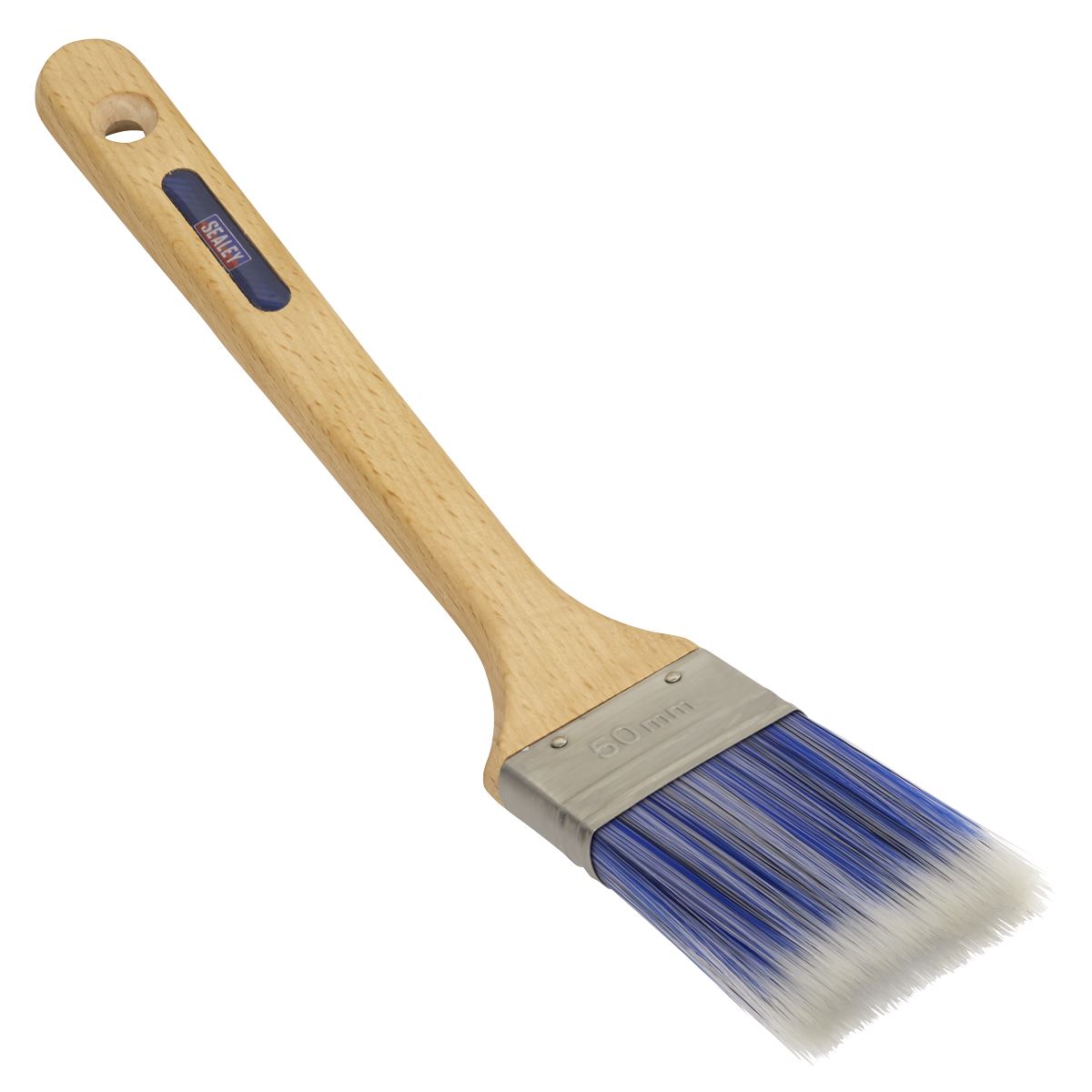 Sealey SPBR50 Wooden Handle Radiator Paint Brush 50mm Sealey