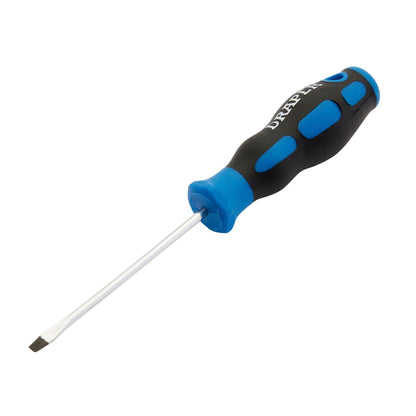 Draper 48919 Soft Grip Plain Slot Screwdriver 3.2 x 75mm Draper