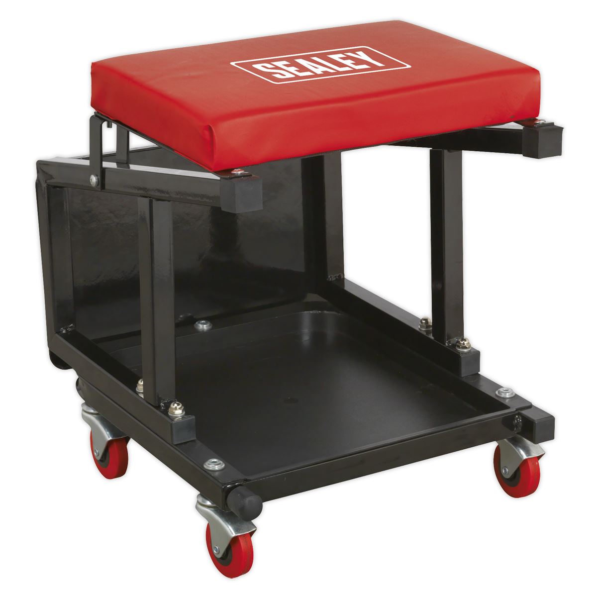 Sealey SCR16 Mechanic's Utility Seat & Step Stool Sealey