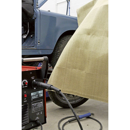 Sealey SSP233 Fibreglass Spark Proof Welding Blanket 2000 x 1000mm Sealey