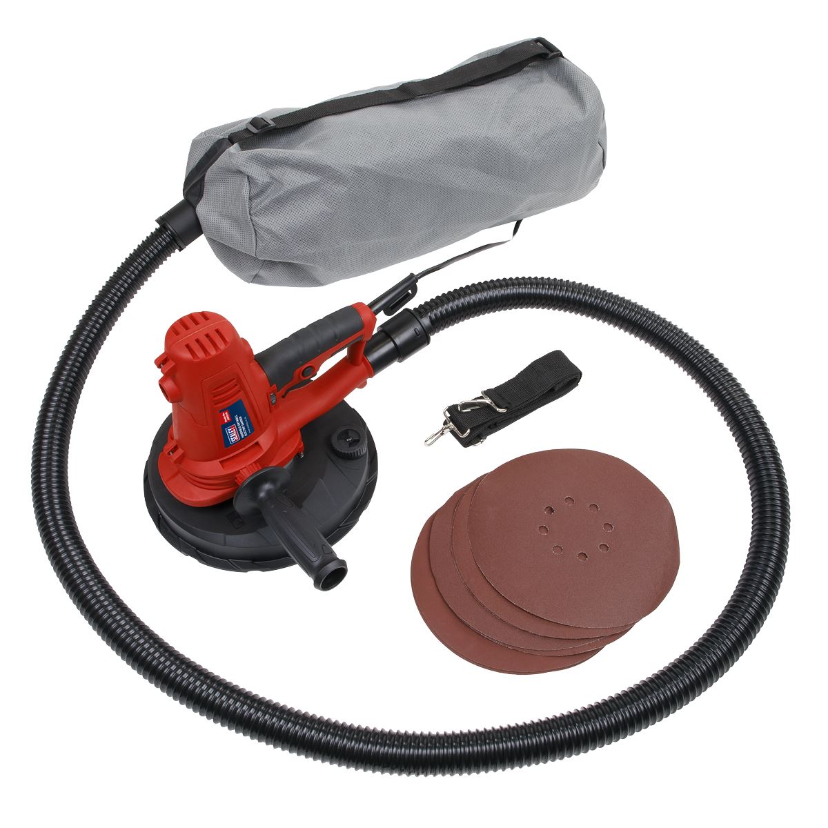 Sealey DWS215 Handheld Drywall Electric Sander Ø215mm 1050W Sealey