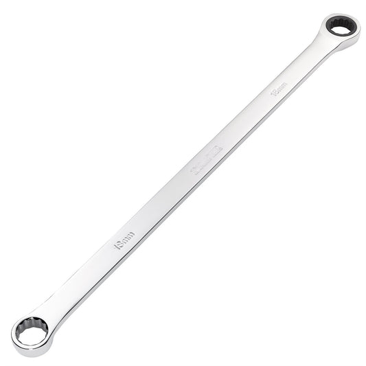 Draper 27776 HI-TORQ® Metric Extra-Long Double Ring Ratchet Spanner 18mm Draper