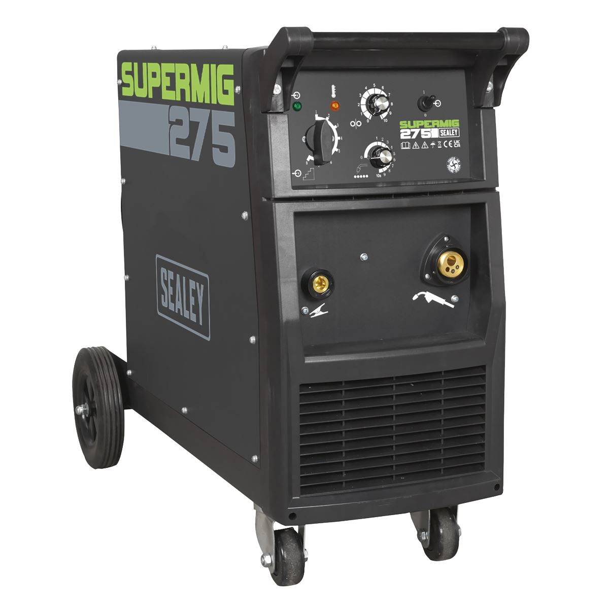 Sealey SUPERMIG275 Professional MIG Welder 270Amp 230V with Binzel® Euro Torch Sealey
