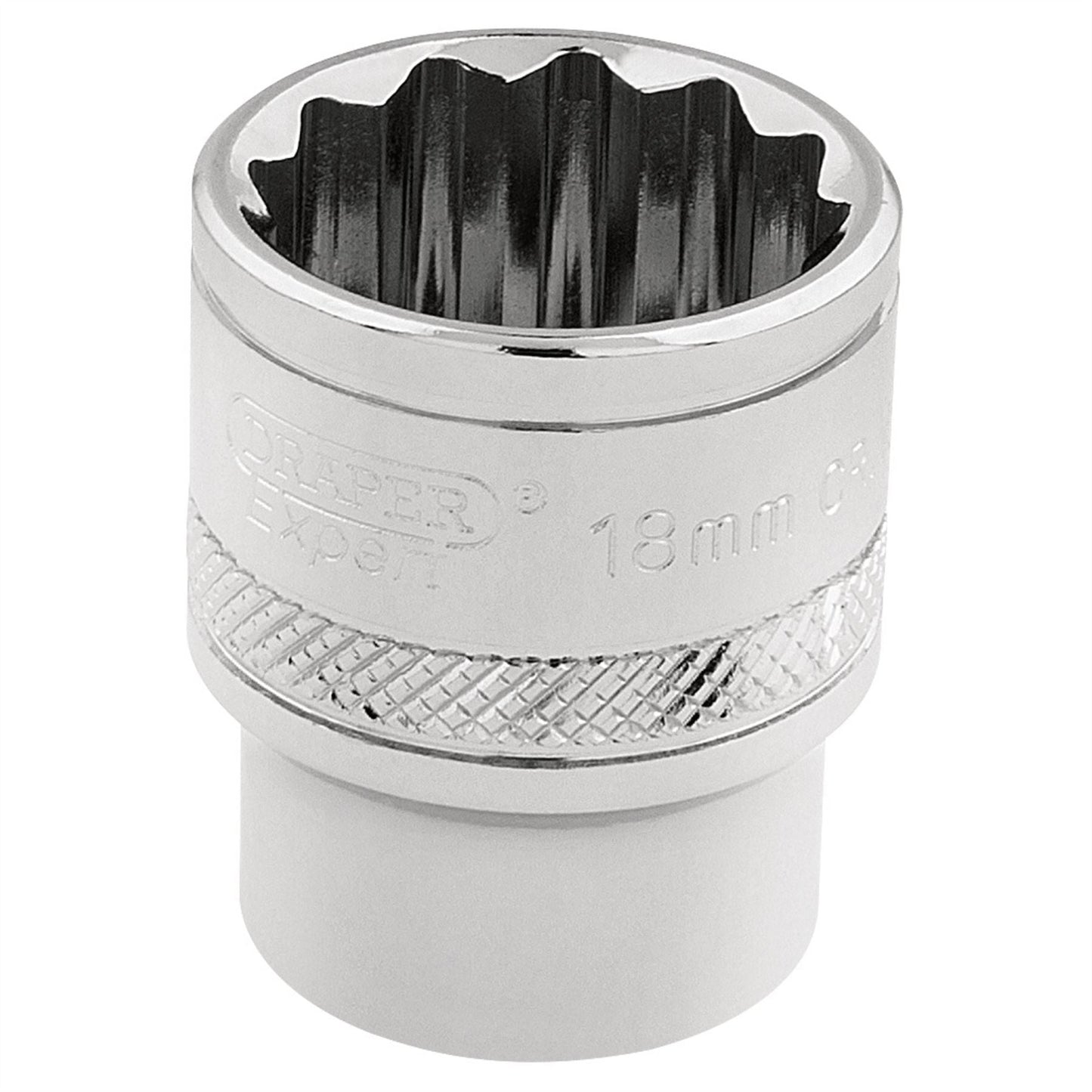 Draper 32786 HI-TORQ® 12 Point Socket 3/8" Sq. Dr. 18mm Draper