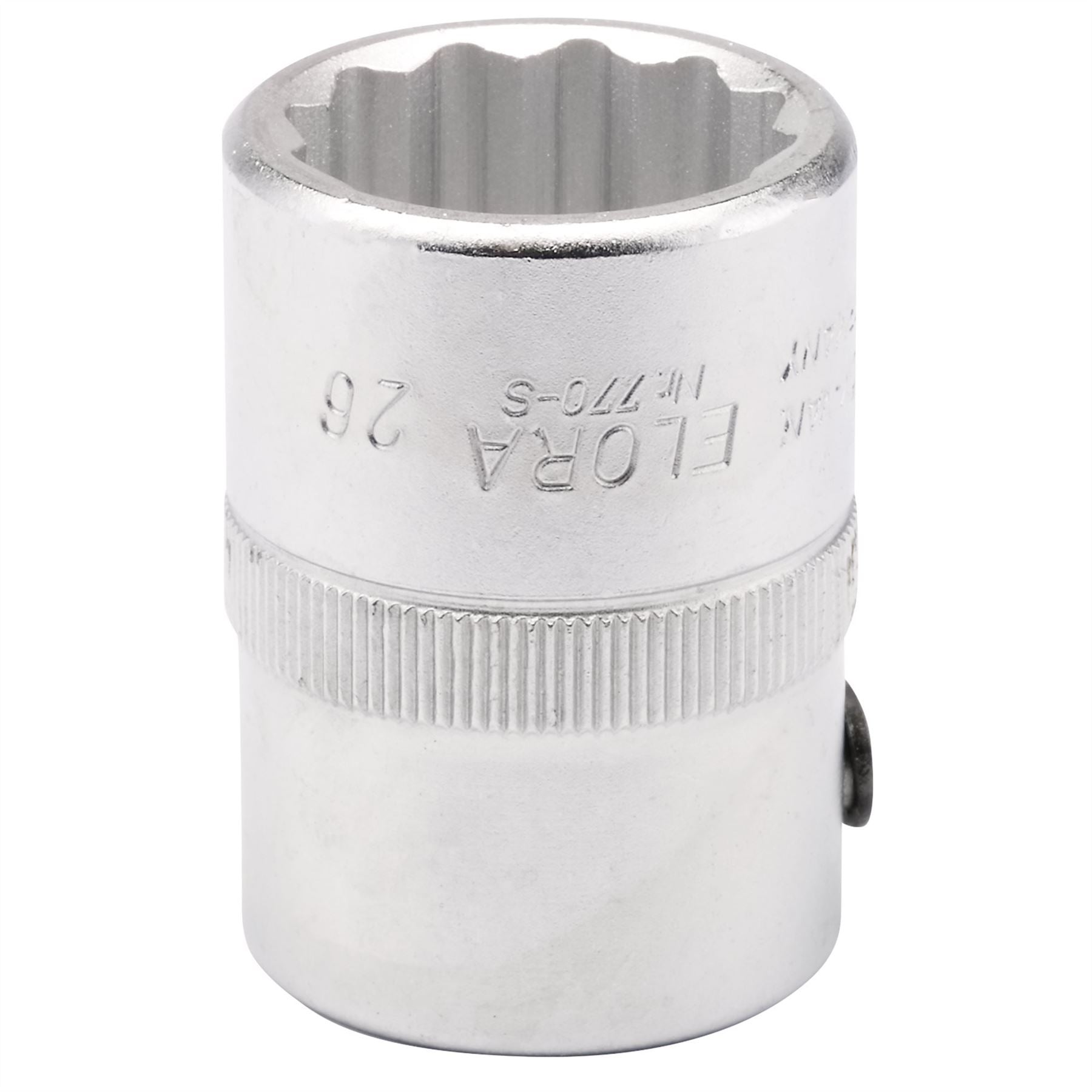 Elora 00749 Bi-Hexagon Socket 3/4" Sq. Dr. 26mm Elora