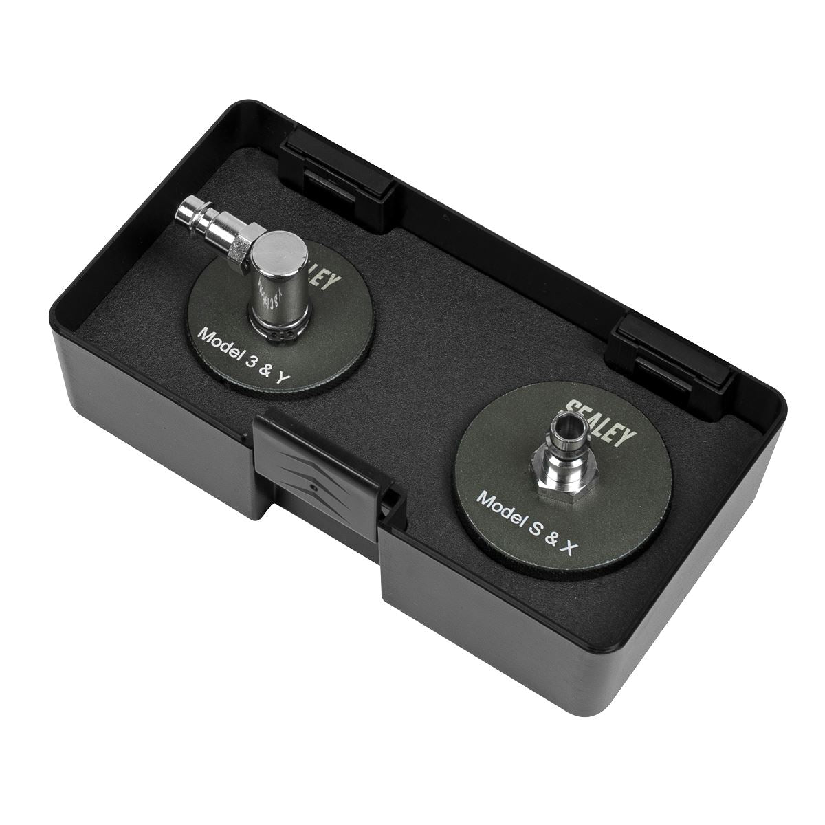 Sealey VS0204T Tesla - Brake Pressure Bleeder Cap Set Sealey