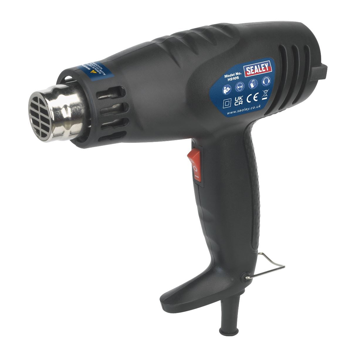 Sealey HS105 Hot Air Gun 1600W 2-Speed 375°C/500°C Sealey