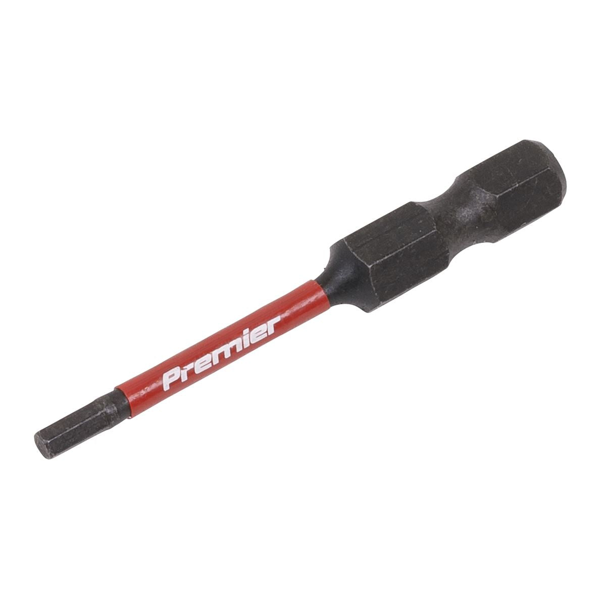 Sealey AK8235 Hex 2.5mm Impact Power Tool Bits 50mm - 3pc Sealey