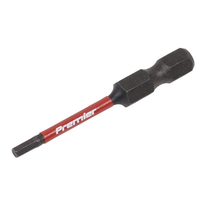 Sealey AK8235 Hex 2.5mm Impact Power Tool Bits 50mm - 3pc Sealey