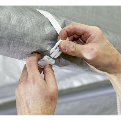 Sealey CPS02 Car Port Shelter 3.3 x 7.5 x 2.9m Sealey