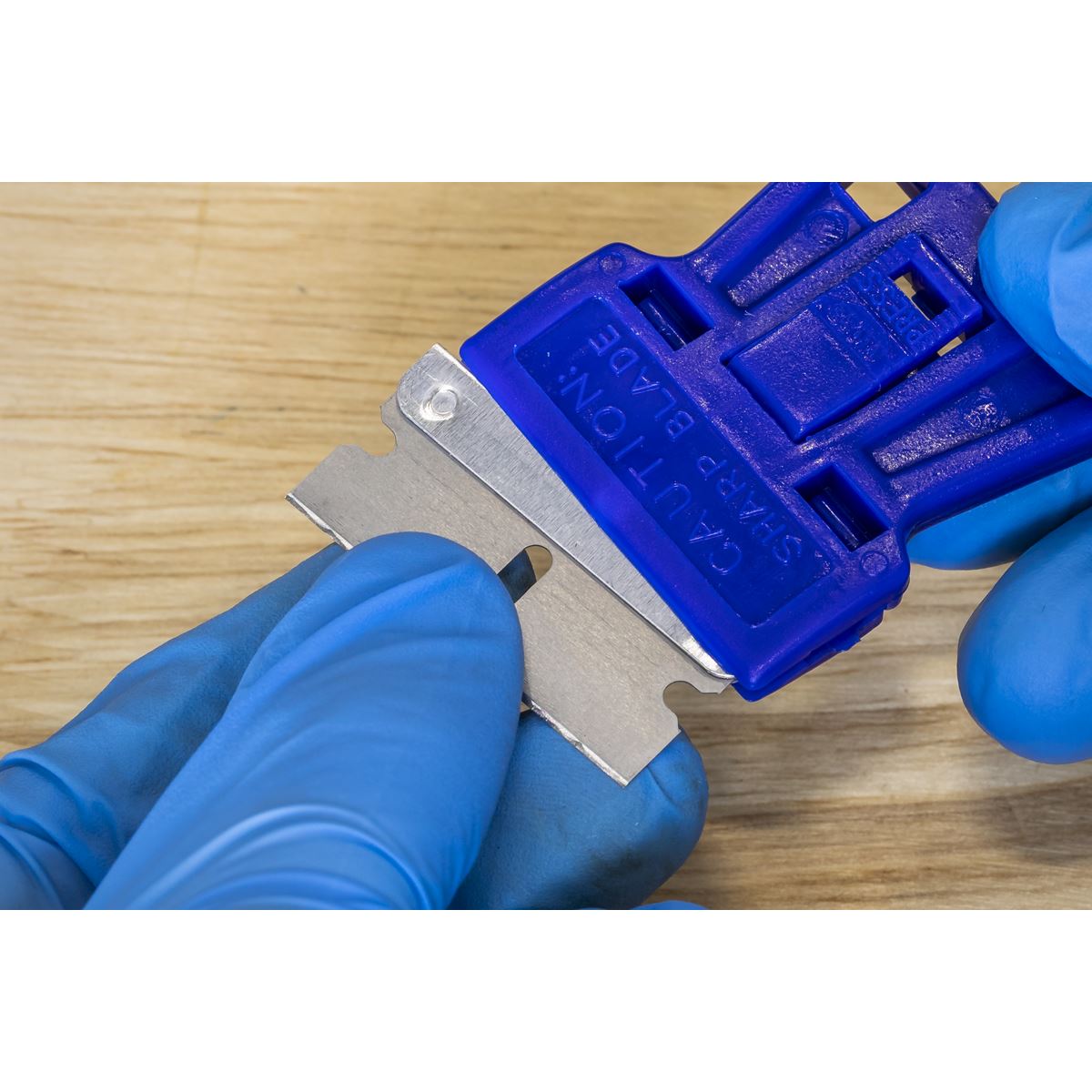 Sealey AK867B100 Razor Scraper Blade Pack of 100 Sealey