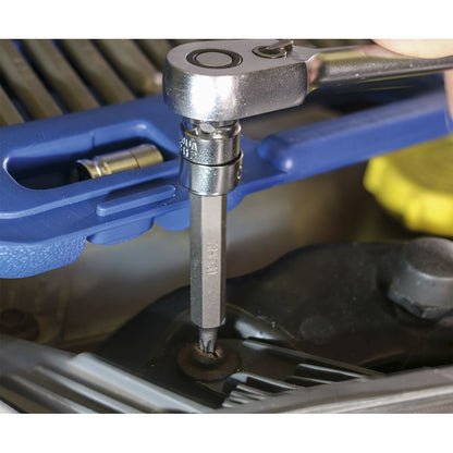 Sealey AK219 TRX-Star*/Hex/Spline Bit Set 42pc 3/8" & 1/2"Sq Drive Sealey