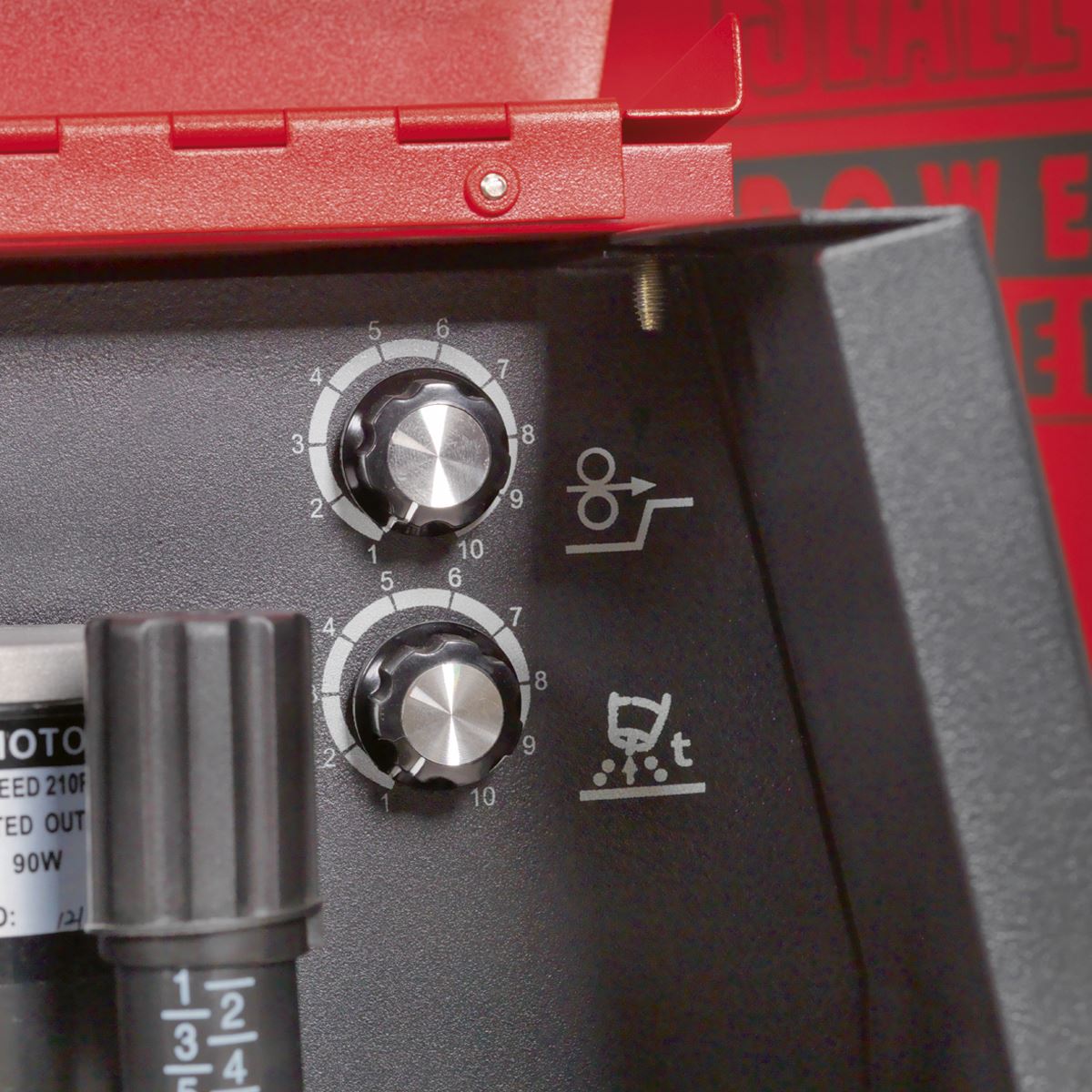 Sealey POWERMIG6035S Professional MIG Welder 350Amp 415V 3ph with Binzel® Euro Torch & Portable Wire Drive Sealey