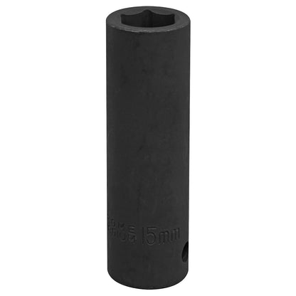 Sealey IS1215D Impact Socket 15mm Deep 1/2"Sq Drive Sealey