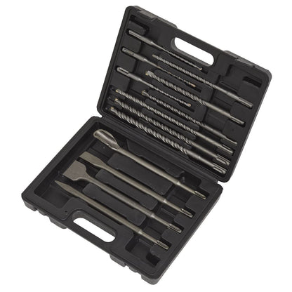 Sealey WDCS SDS Plus Drill Bit & Chisel Set 13pc Sealey