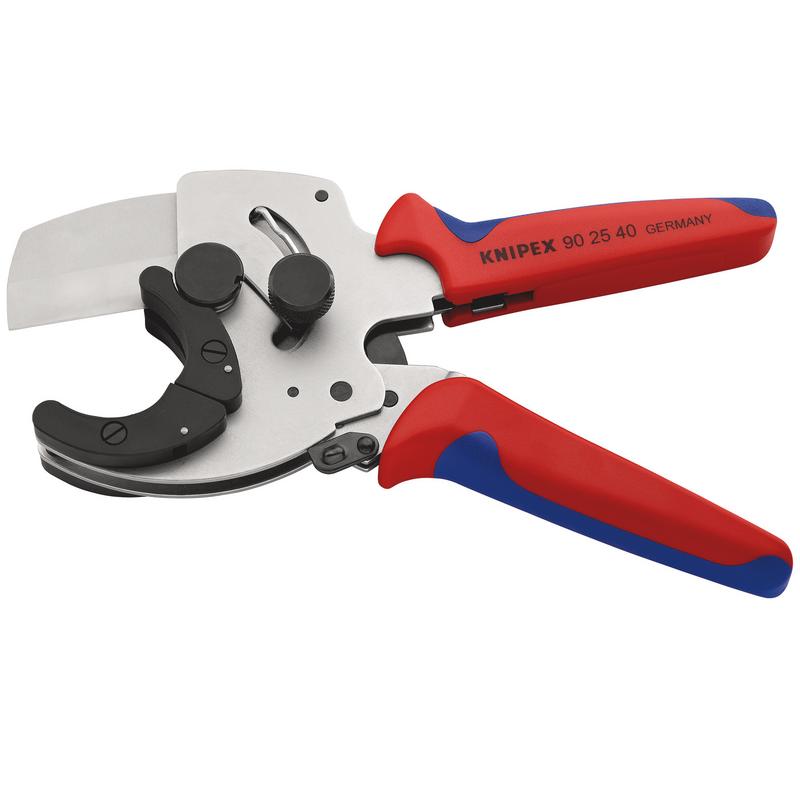 Knipex 90 25 40 Pipe Cutter For Composite & Plastic Pipes 210mm Knipex