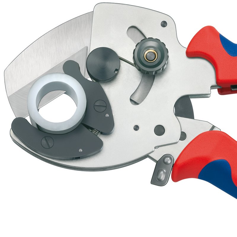 Knipex 90 25 40 Pipe Cutter For Composite & Plastic Pipes 210mm Knipex