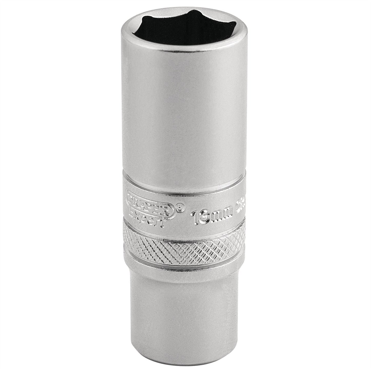 Draper 16530 6 Point Deep Socket 1/4" Sq. Dr. 13mm Draper