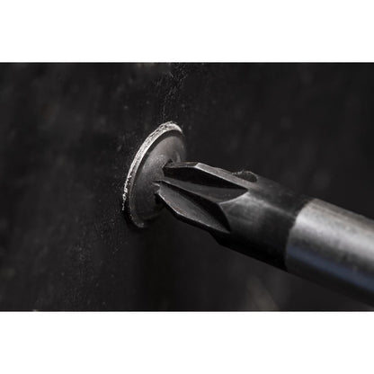 Sealey BST3510 Self-Tapping Screw 3.5 x 10mm Flanged Head Black Pozi Pack of 100 Sealey