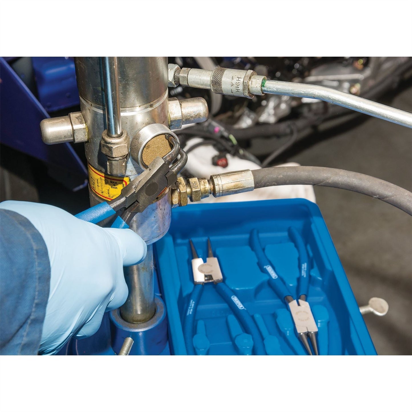 Draper 38999 Internal and External Circlip Pliers Set 4 Piece Draper