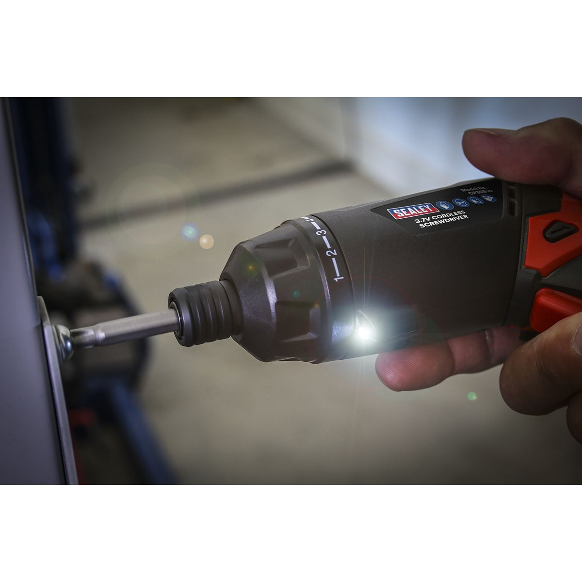 Sealey CP36B Cordless Screwdriver Set 26pc 3.6V Lithium-ion Sealey