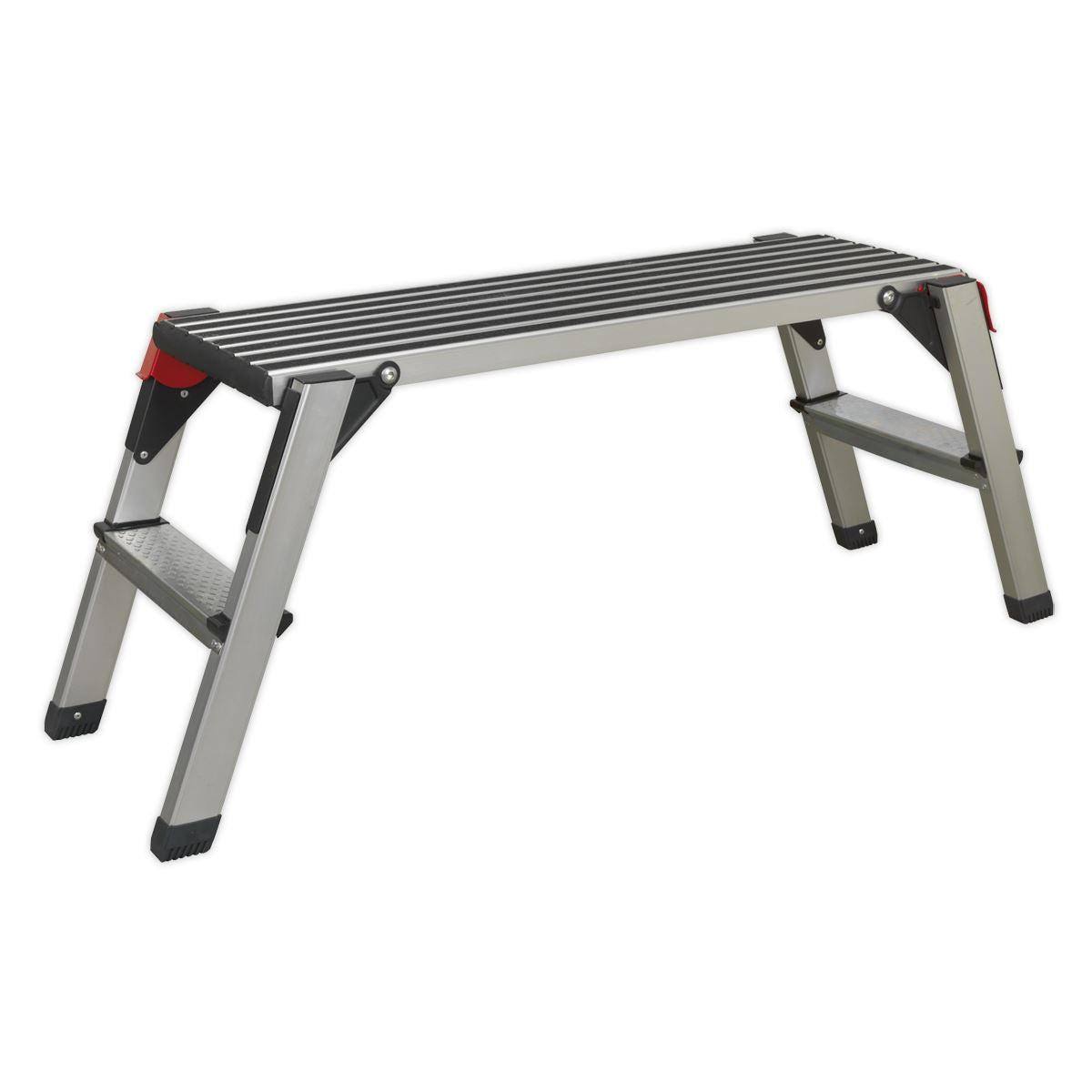 Sealey APS2 Aluminium Folding Platform 2-Tread EN 131-4 Sealey