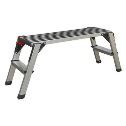 Sealey APS2 Aluminium Folding Platform 2-Tread EN 131-4 Sealey