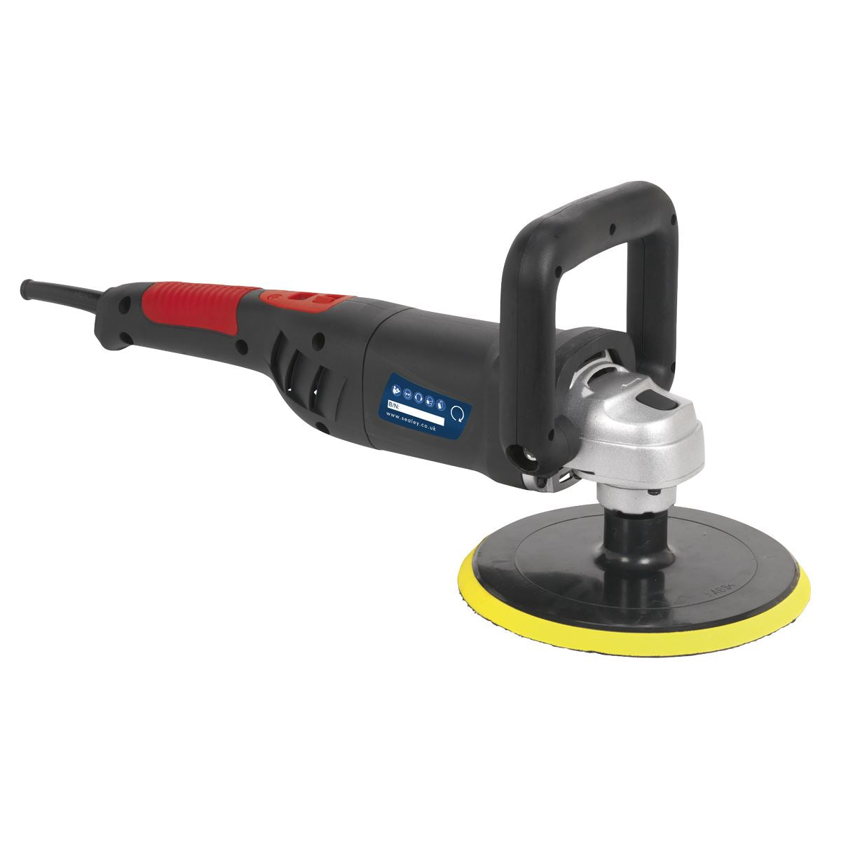 Sealey ER1700PD Polisher Digital Ø180mm 1100W/230V Lightweight Sealey