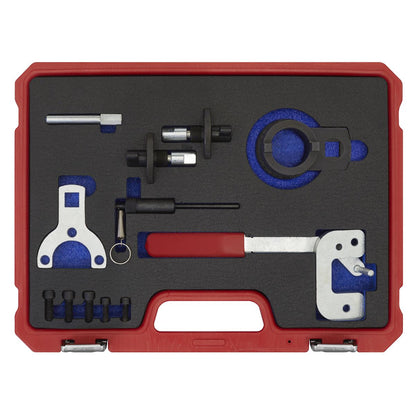 Sealey VSE6191 Diesel Engine Timing Tool Kit - for Alfa Romeo Ford PSA Suzuki GM 1.3D 16v - Chain Drive Sealey