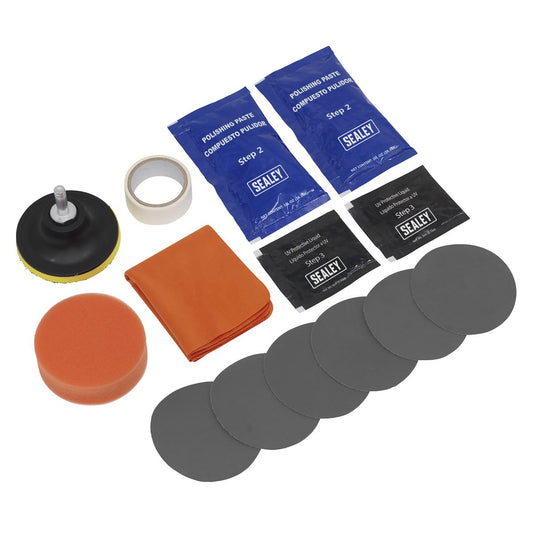 Sealey HRK01 Headlight Restoration Kit Sealey