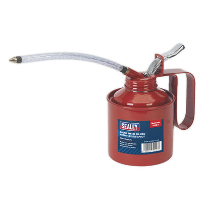 Sealey TP05 Metal Oil Can Flexible Spout 500ml Sealey