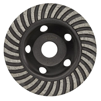 Sealey WDRTCUP125 Concrete Grinding Head Turbo Row Ø125mm Sealey