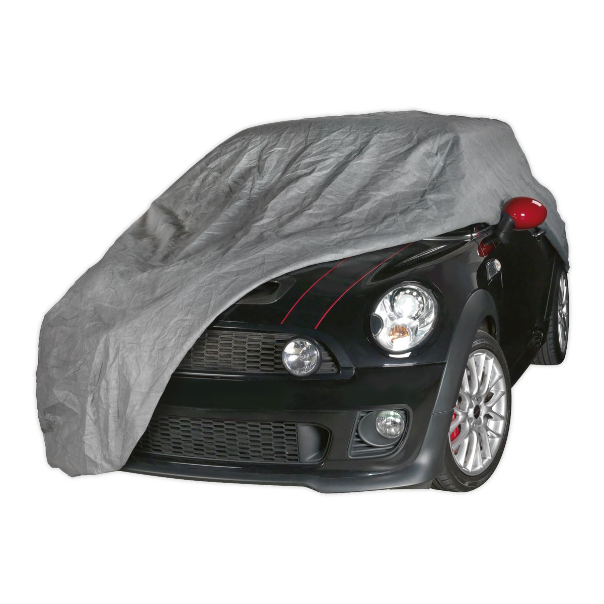 Sealey SCCS All Seasons Car Cover 3-Layer - Small Sealey