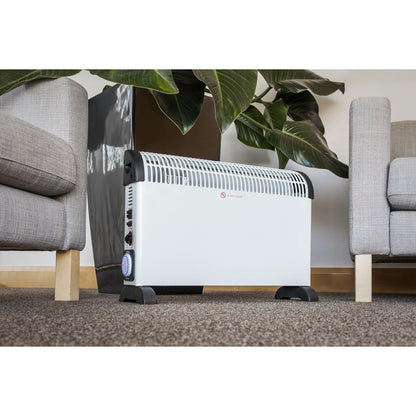 Sealey CD2005TT Convector Heater 2000W/230V with Turbo Timer & Thermostat Sealey