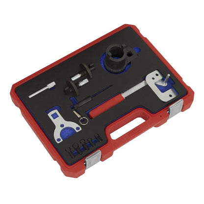 Sealey VSE6191 Diesel Engine Timing Tool Kit - for Alfa Romeo Ford PSA Suzuki GM 1.3D 16v - Chain Drive Sealey