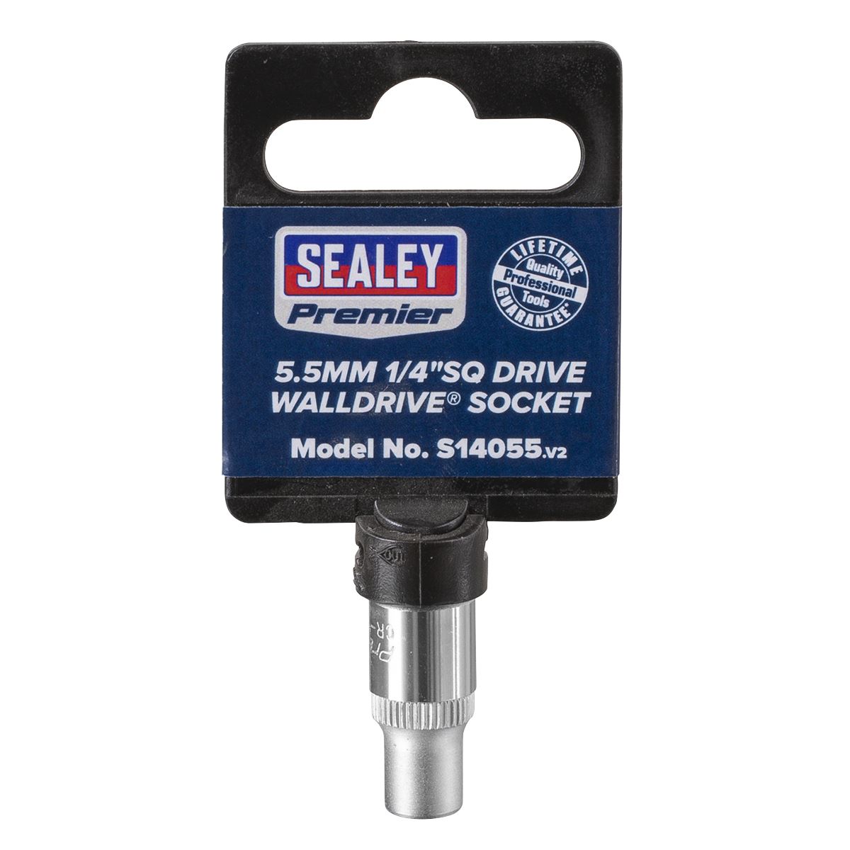 Sealey S14055 WallDrive® Socket 5.5mm 1/4"Sq Drive Sealey