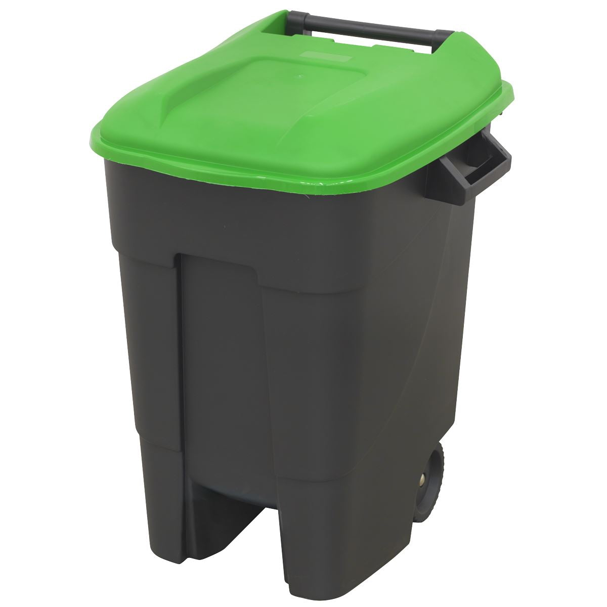Sealey BM100G Refuse/Wheelie Bin 100L - Green Sealey