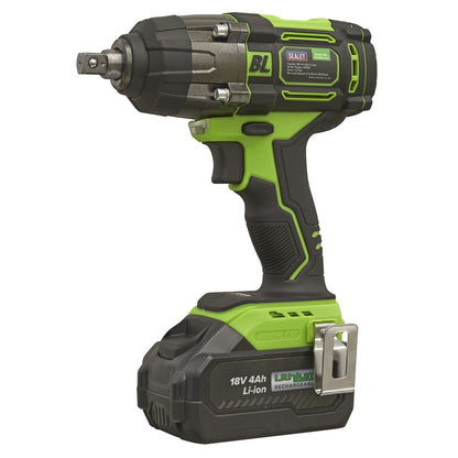 Sealey CP650LIHV Cordless Impact Wrench 18V 4Ah Lithium-ion 1/2"Sq Drive Sealey