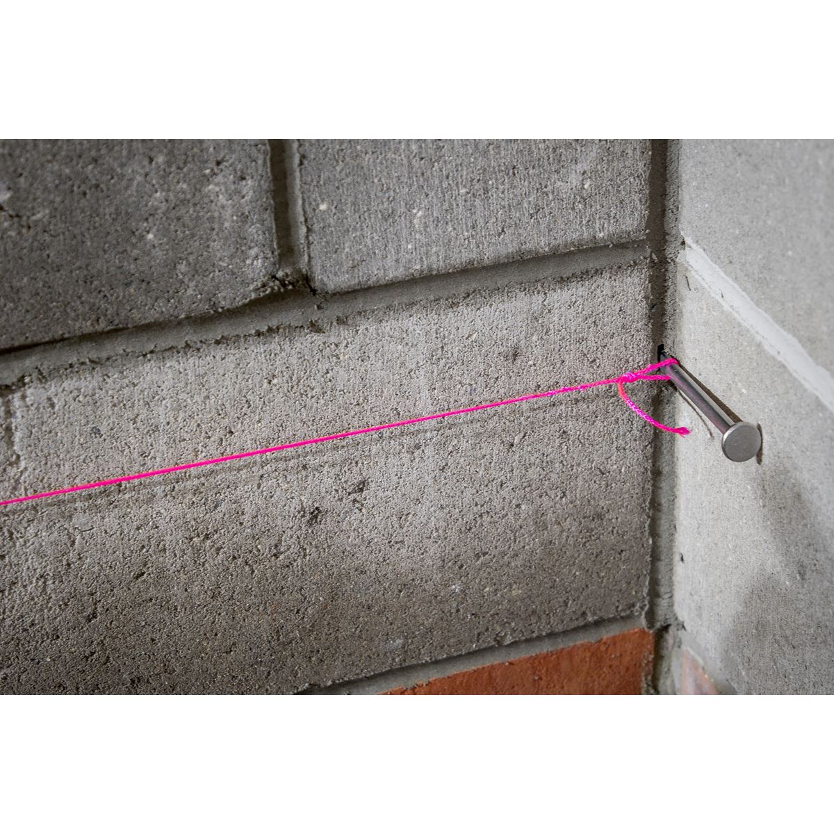 Sealey BLP1 Braided Pink Nylon Brick Line - 76m Sealey